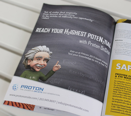 Albert Einstein Proton Onsite Lab Manager Advertisement