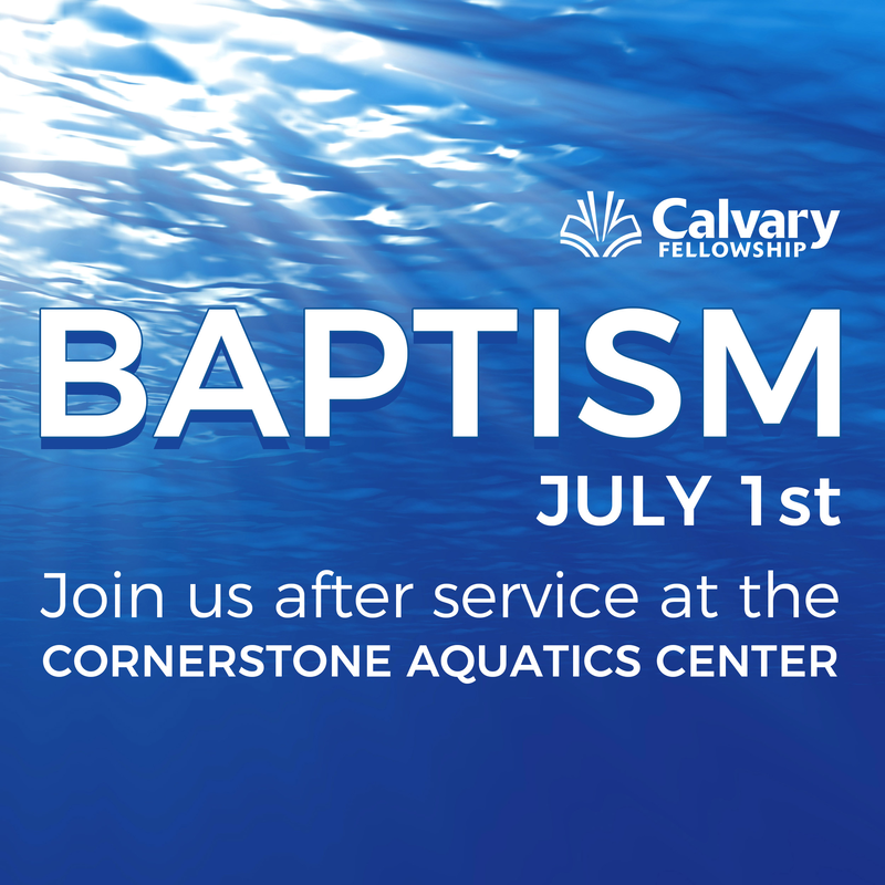 Designed FB Post for Calvary Fellowship Baptism
